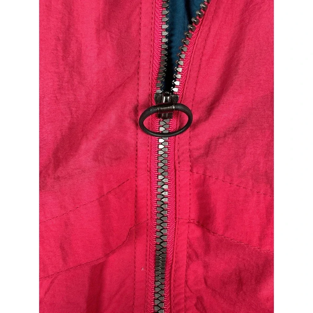 Vintage NIKE INTERNATIONAL Windbreaker Jacket Red Blue - Women's Small
